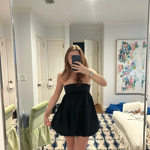 BP Black Strapless Dress - Picture 1 of 3